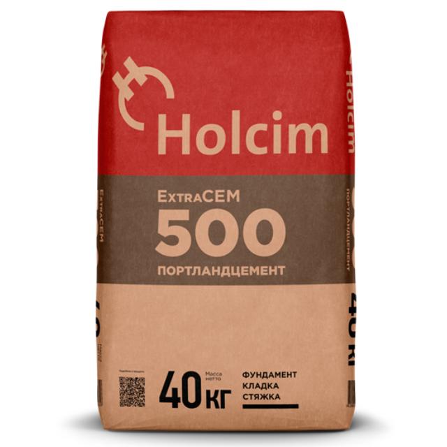 Цемент Holcim ExtraCEM М500 40кг